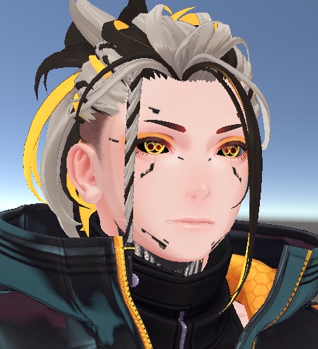 【珍飯亭アバター共通】サイバーアイテクスチャ A