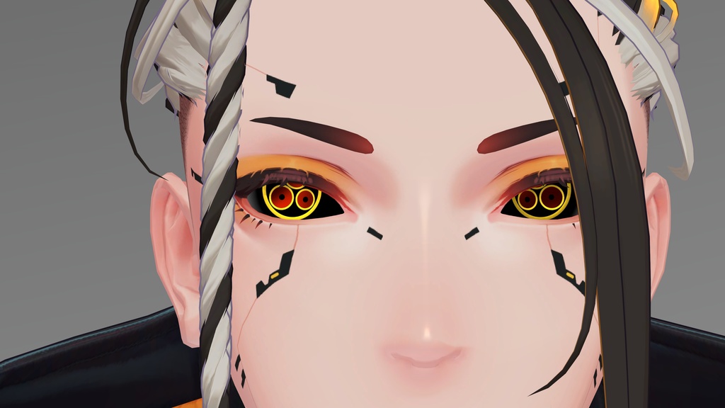 【珍飯亭アバター共通】サイバーアイテクスチャ A