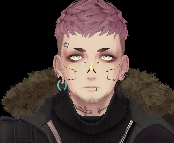 【Techie/Zev/連成/深澄対応】サイバーウェア テクスチャ B