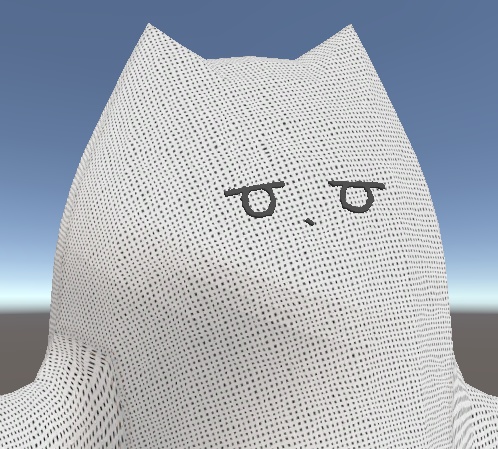 【ネコチヤン対応】ぬい化ノーマルマップテクスチャ＋ボタン目