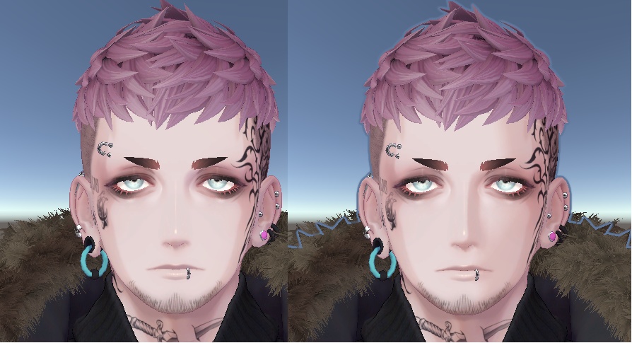 【珍飯亭アバター対応】SDF Shaddow Texture