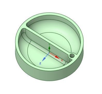 ショート缶小皿　区切り2