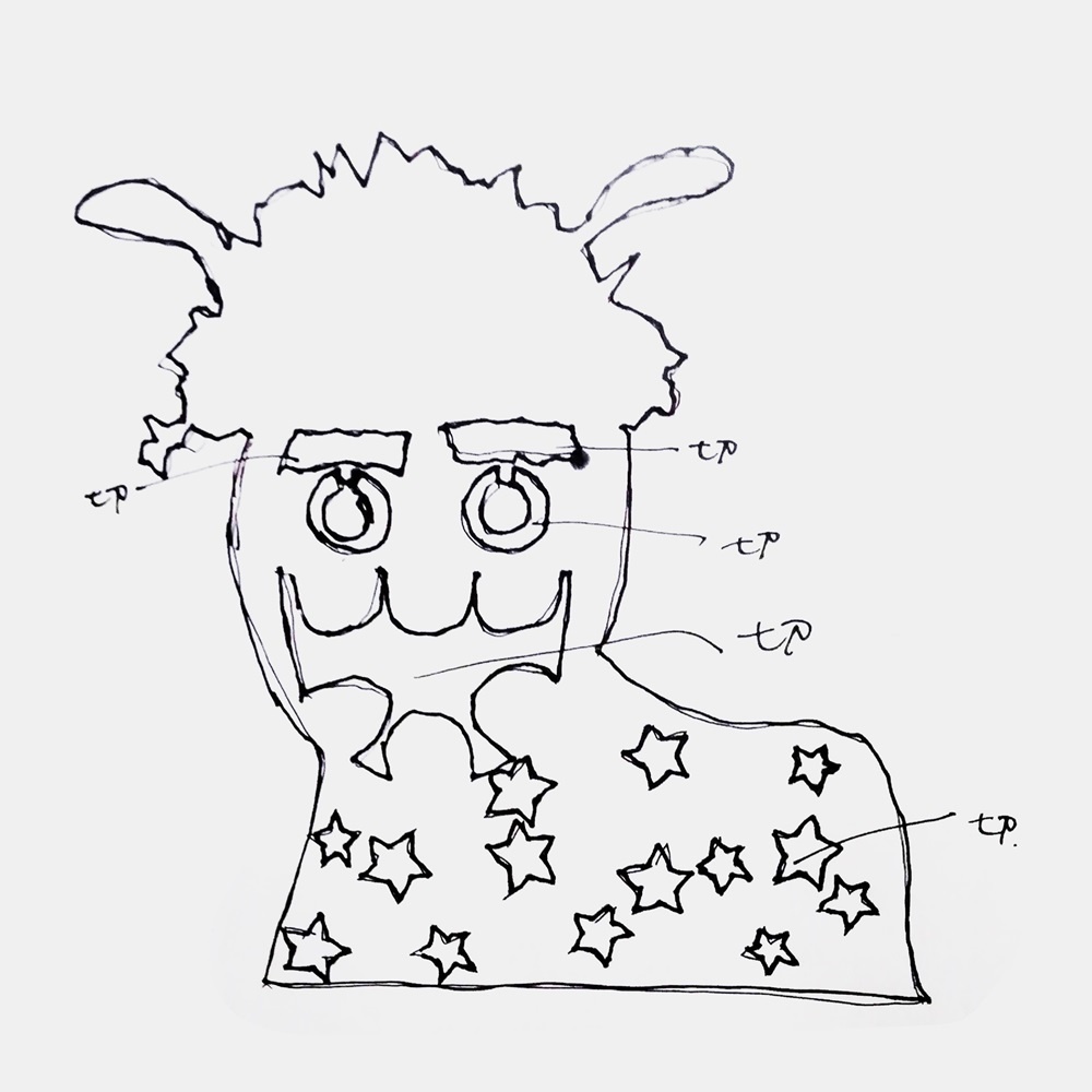 切り絵原案・獅子舞