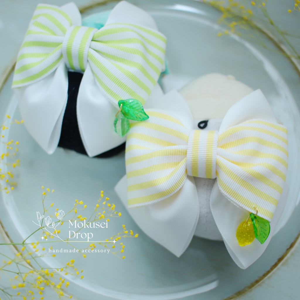 【即納品】果実のもち帯飾り・レモン ライム