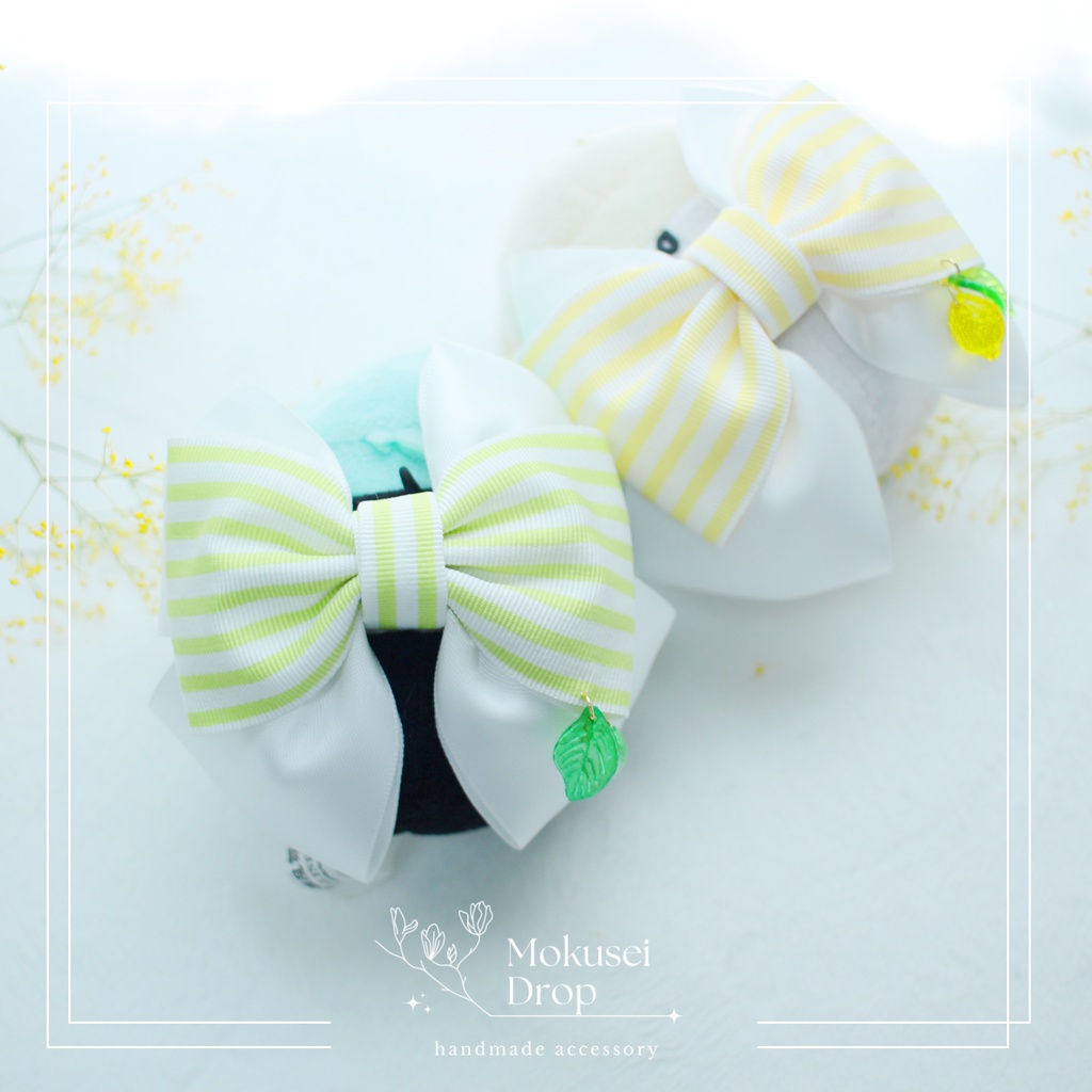 【即納品】果実のもち帯飾り・レモン ライム