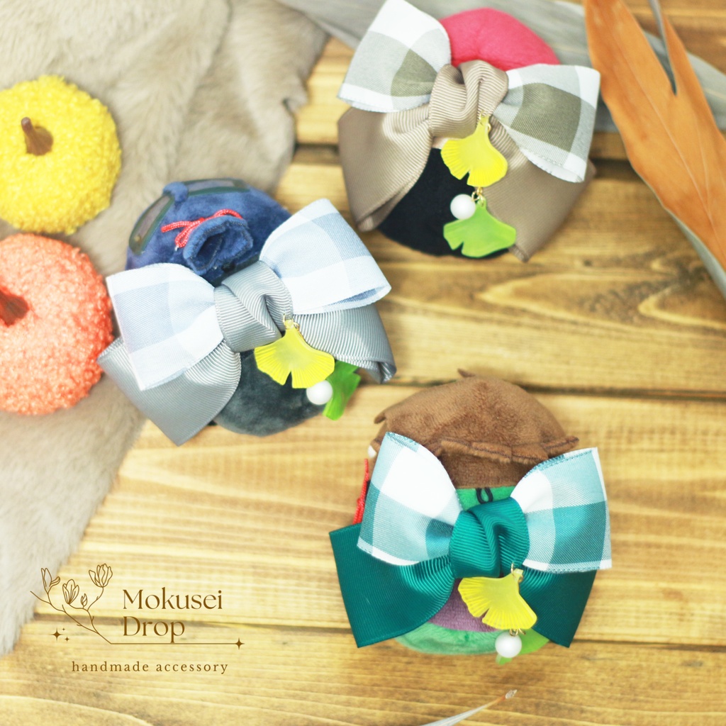 【即納品】いちょうのもちりの帯飾り