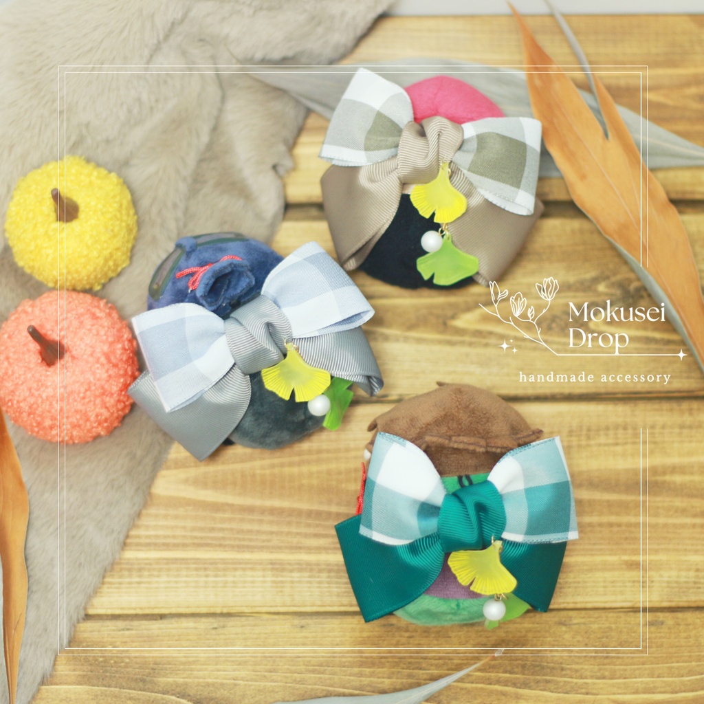 【即納品】いちょうのもちりの帯飾り