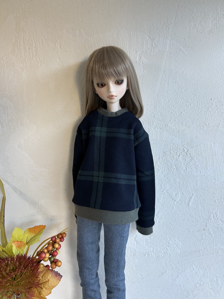 オビツ50、AZO2、GGR50サイズのゆったりトレーナー