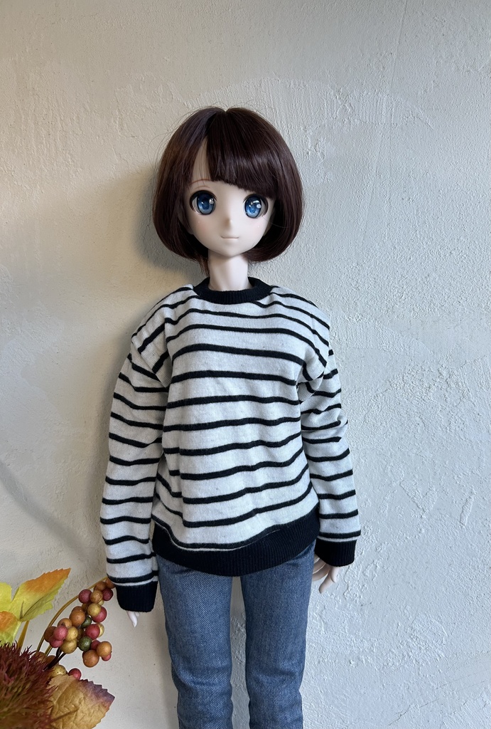 オビツ50、AZO2、GGR50サイズのゆったりトレーナー