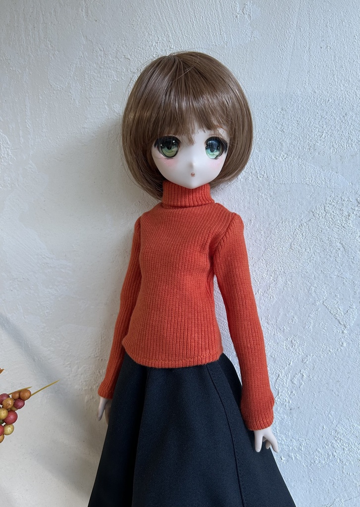 MDDサイズのタートルネックセーター