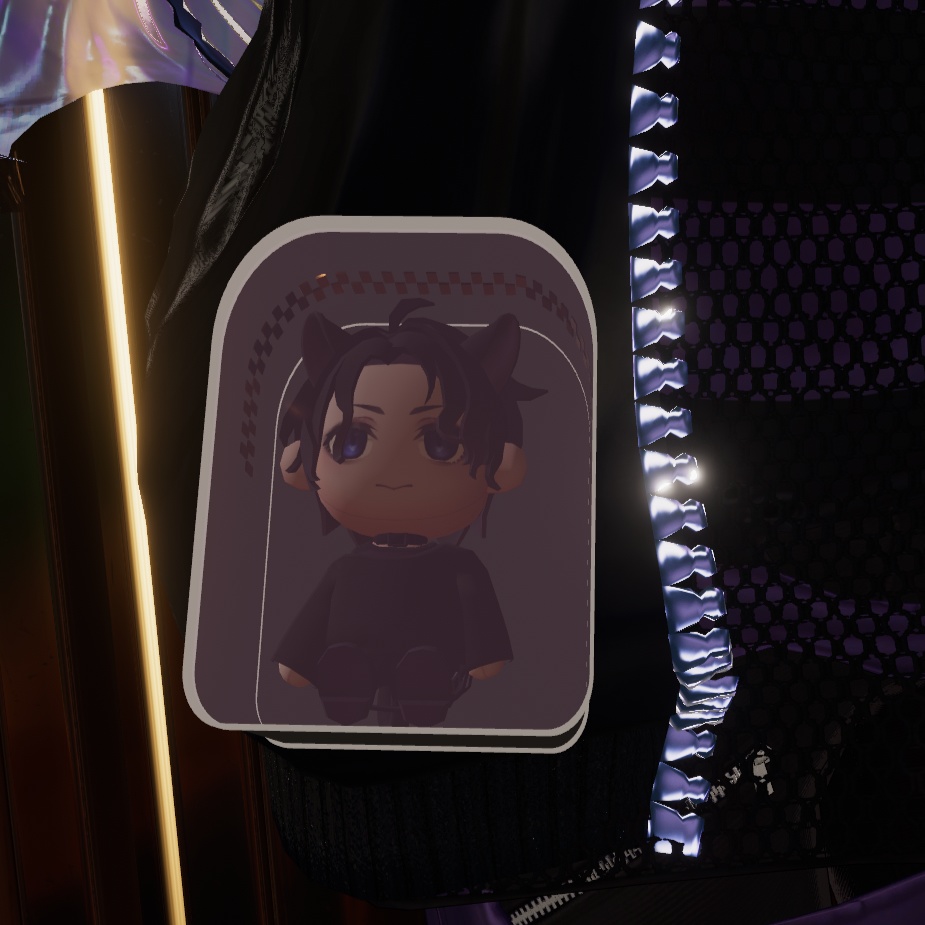 【無料】ぬいポーチの3Dモデル