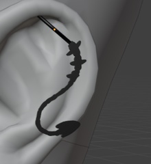 【午追加!】どうぶつさん?のピアス