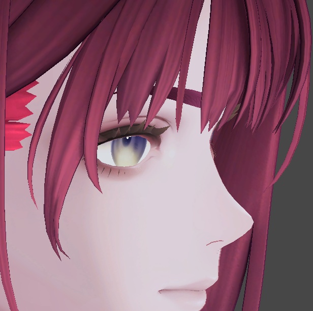 【無料】深澄ちゃんの目と眉毛の色を変えるマスク