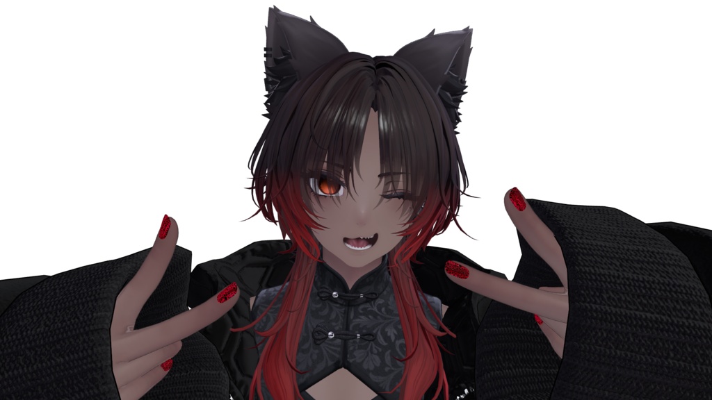 泣夜対応 シンプルネイルチップ