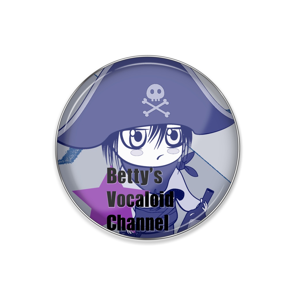 Betty's Vocaloid Channel ピンバッジ