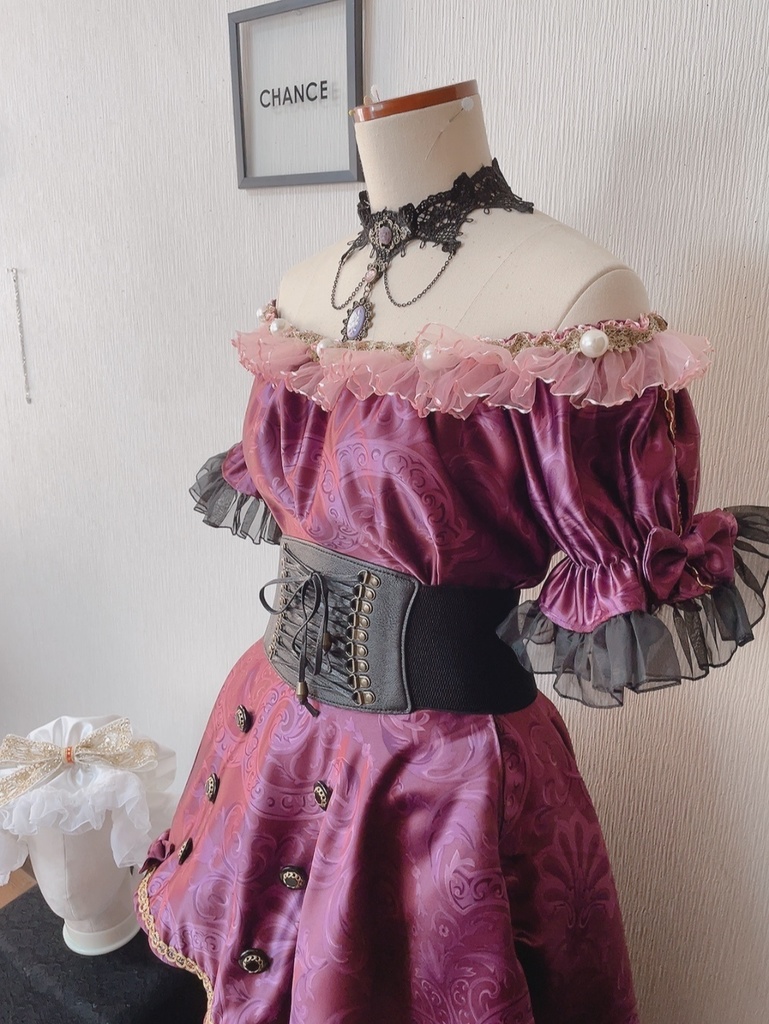 東方project アレンジ衣装 八雲紫 コスプレ衣装 フルセット