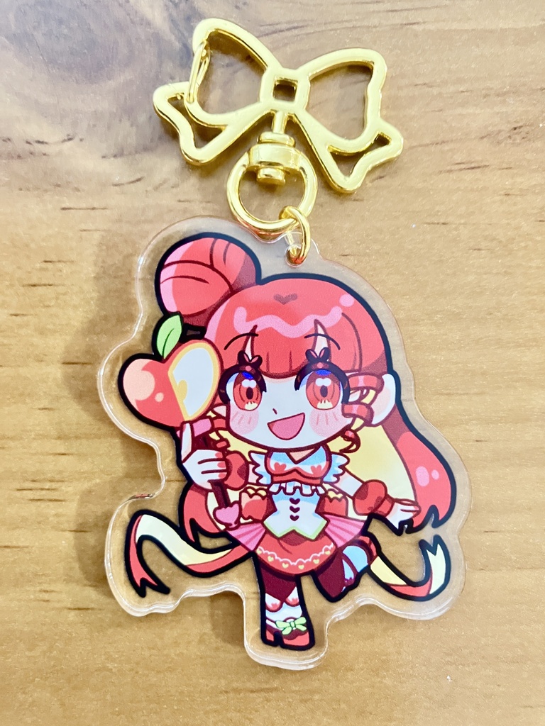 【12色連作】ミニデフォルメアクリルキーホルダー2種