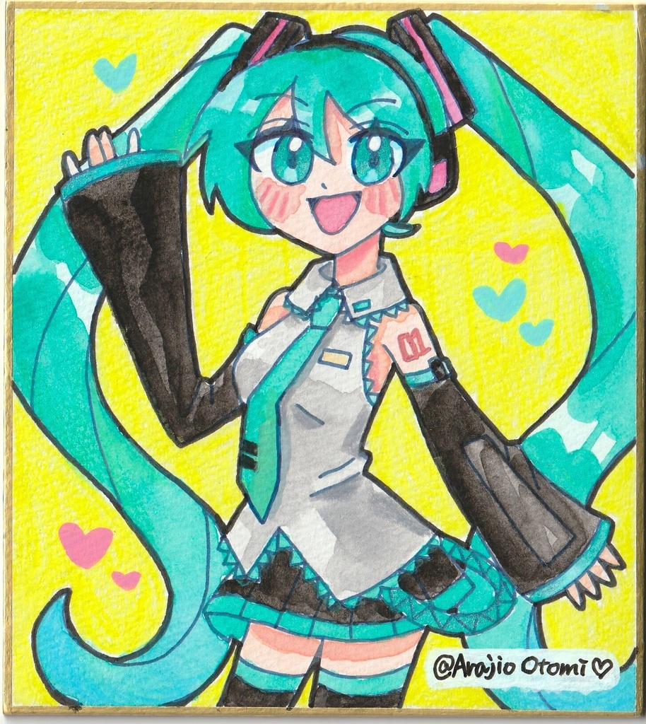 【FA100円原画】初音ミク