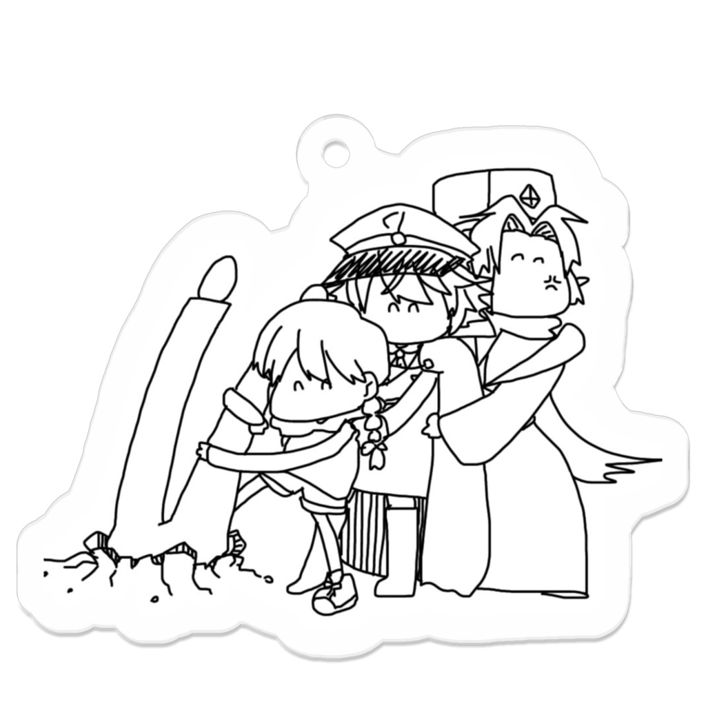 アクキー「おおきなゼロ」