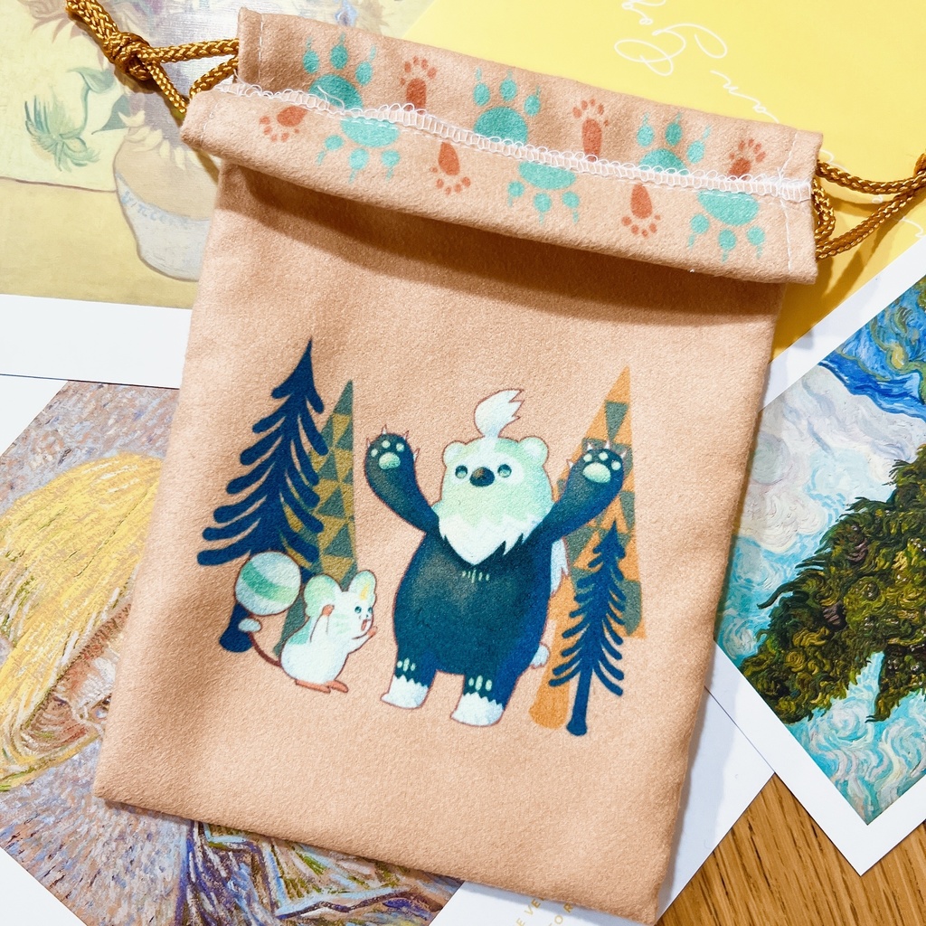 ミニモンスター巾着