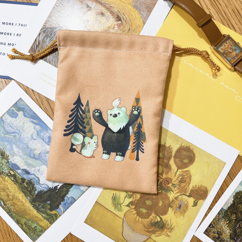 ミニモンスター巾着