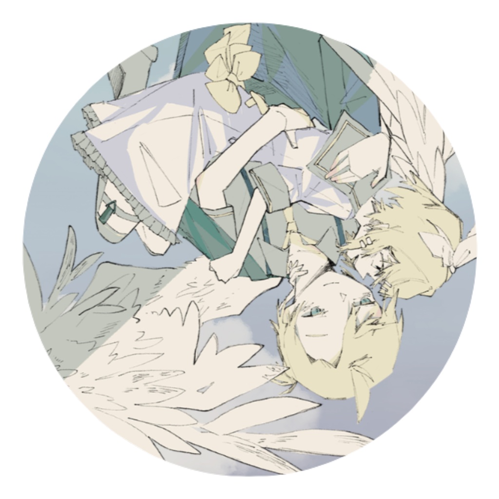 アイがたりない　ジャケット缶バッヂ