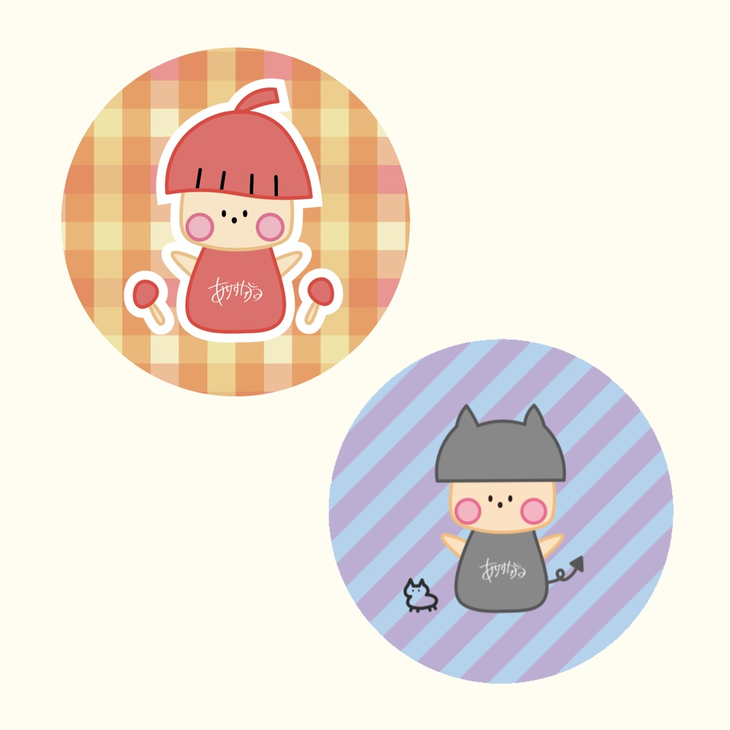 缶バッジ / ありすがわ