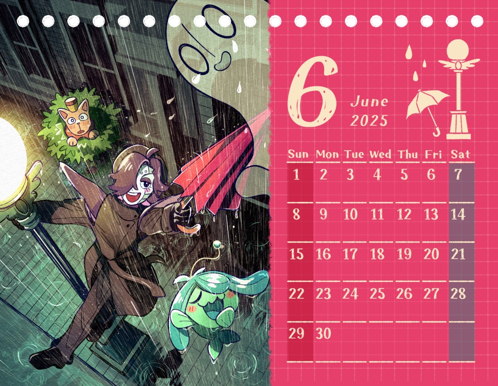 UNDERTALE Unofficial Calendar 2025