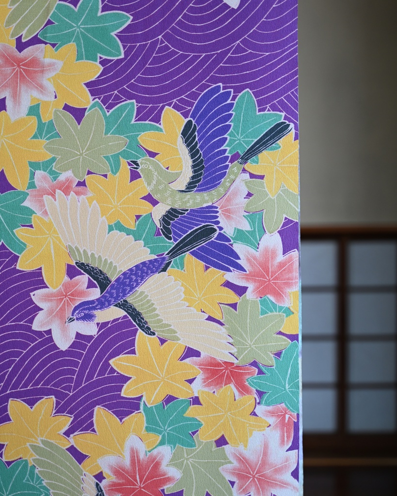 即納:大瑠璃に紅葉