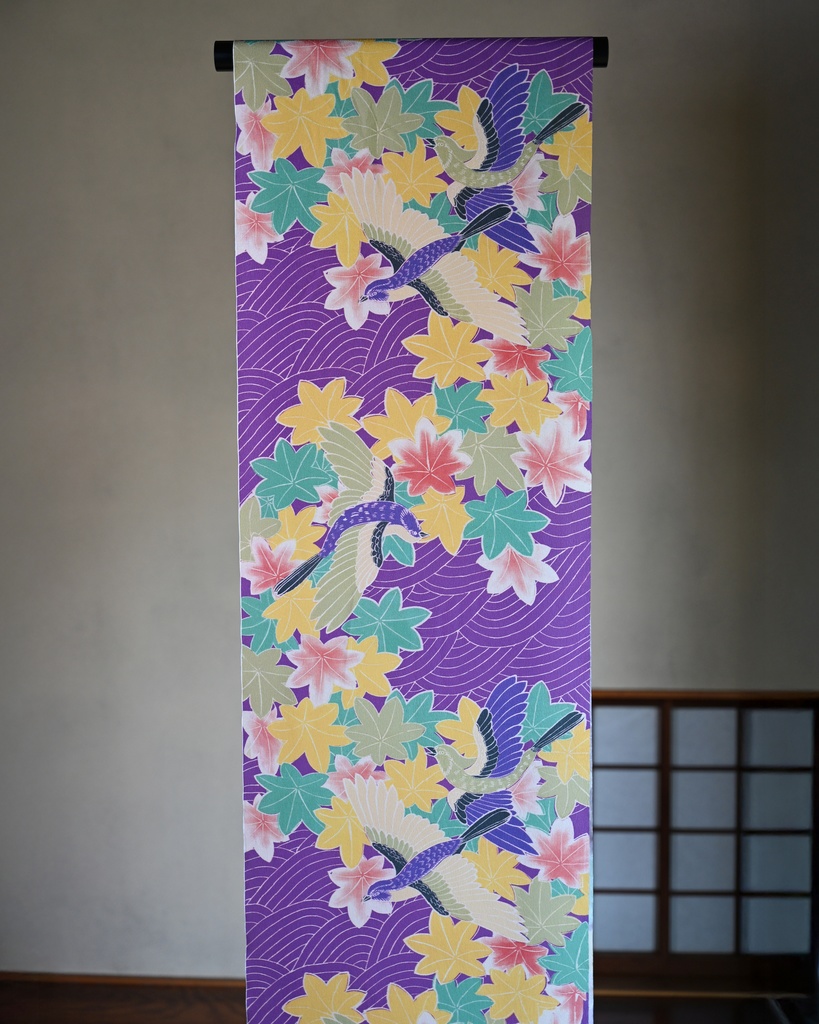 即納:大瑠璃に紅葉