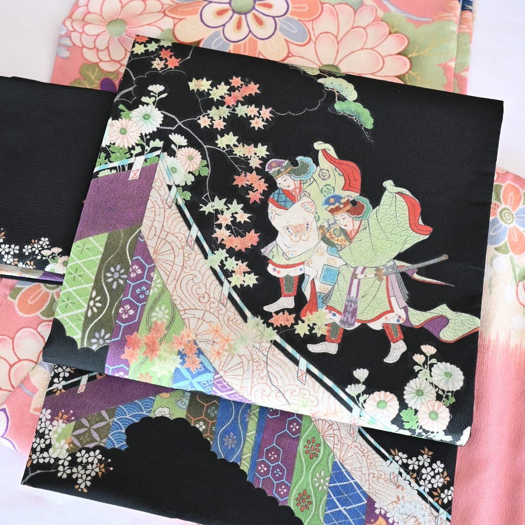 源氏物語　仕立て上がり名古屋帯