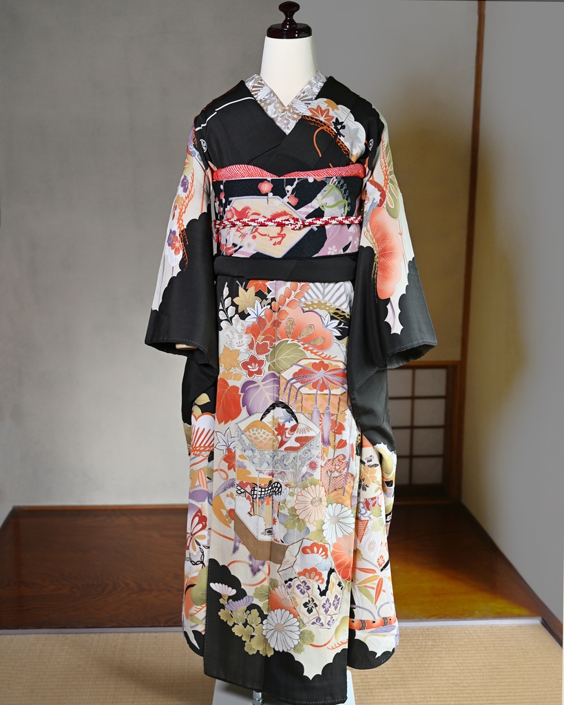 初詣  仕立て上がり名古屋帯