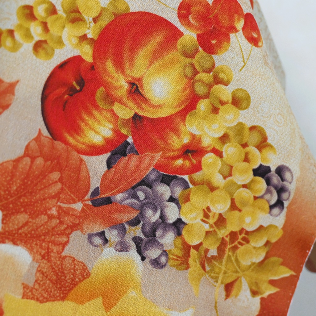 モカ様専用ページ (薔薇に果物着尺反物)