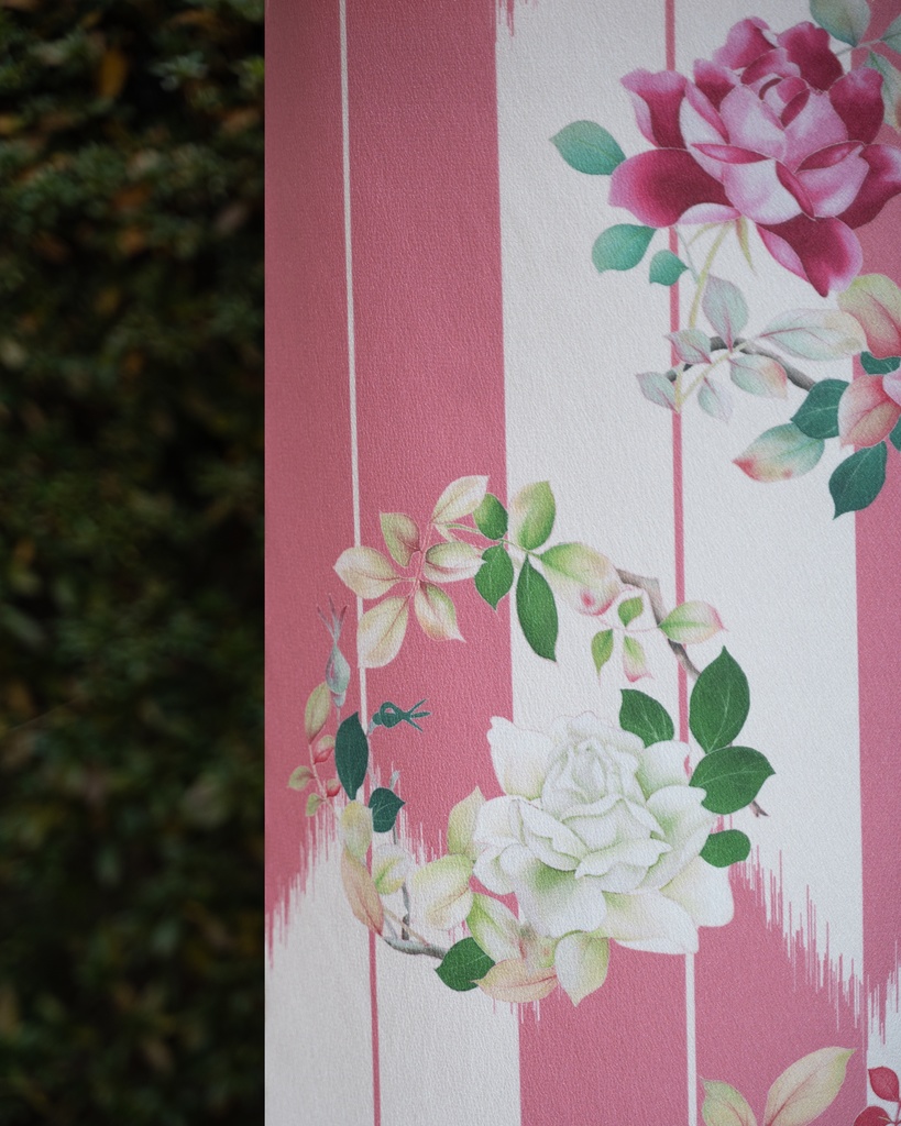 受注 薔薇で紡ぐ物語 着尺反物