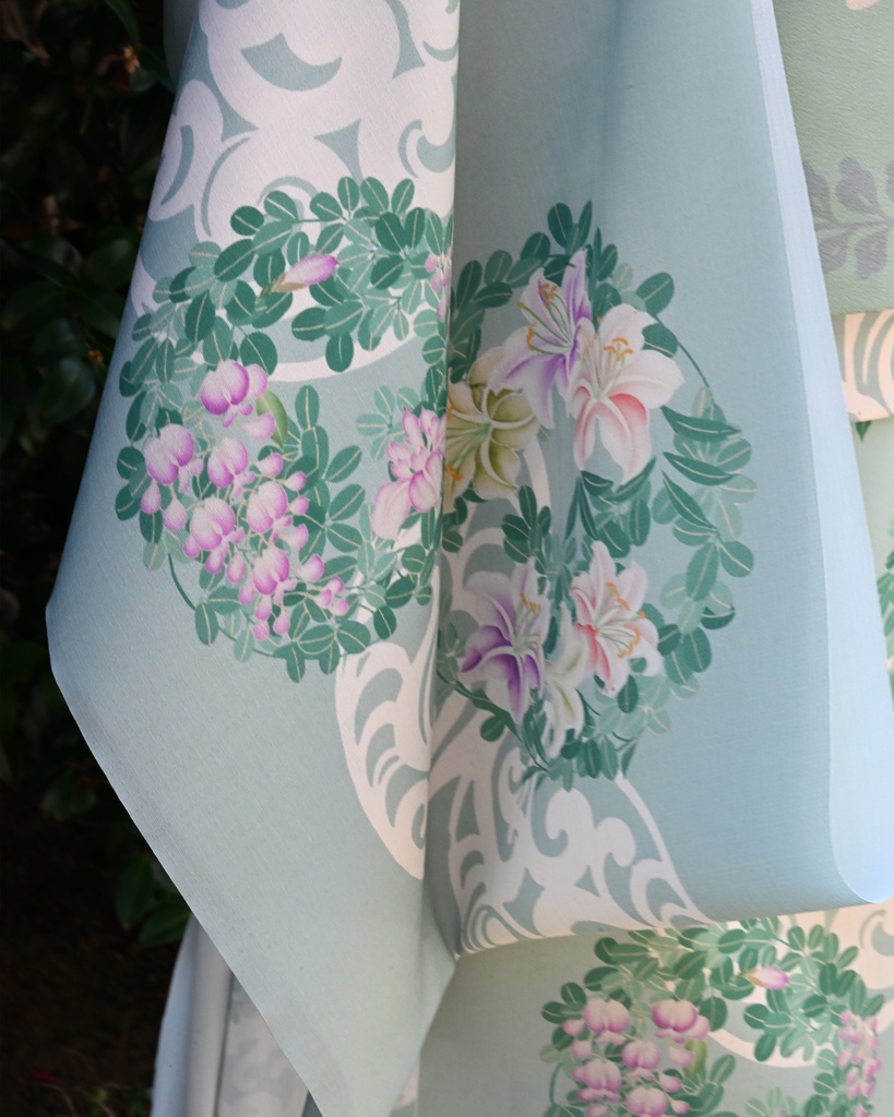 即納: 夏はいと涼しきように セオアルファ反物