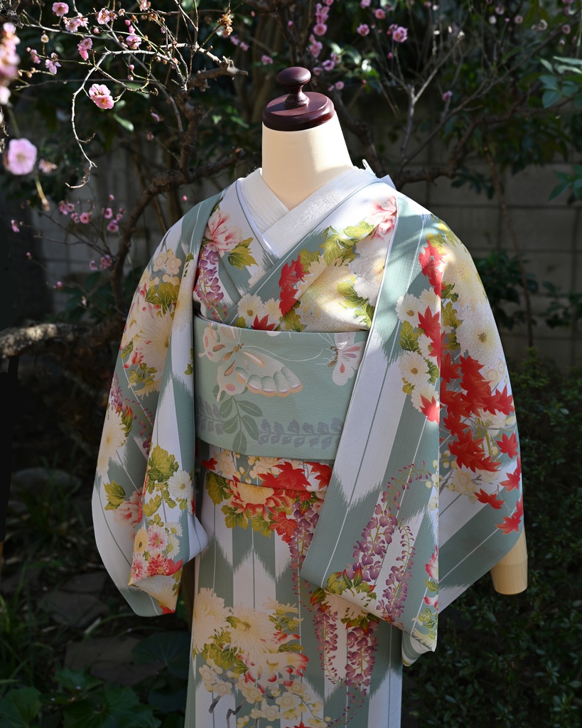 即納: 四季が宿る風景 セオアルファ反物