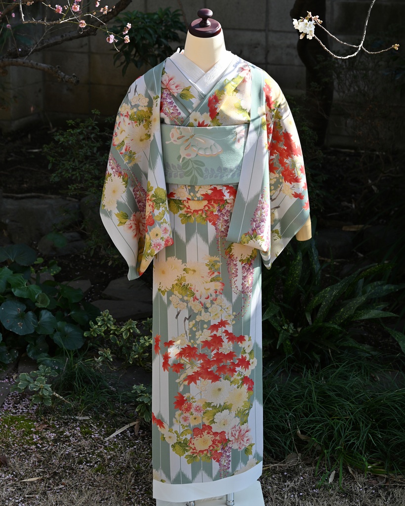 即納: 四季が宿る風景 セオアルファ反物