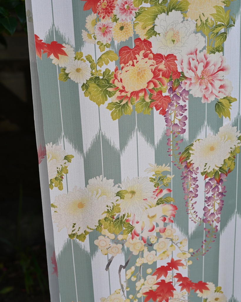 即納: 四季が宿る風景 セオアルファ反物