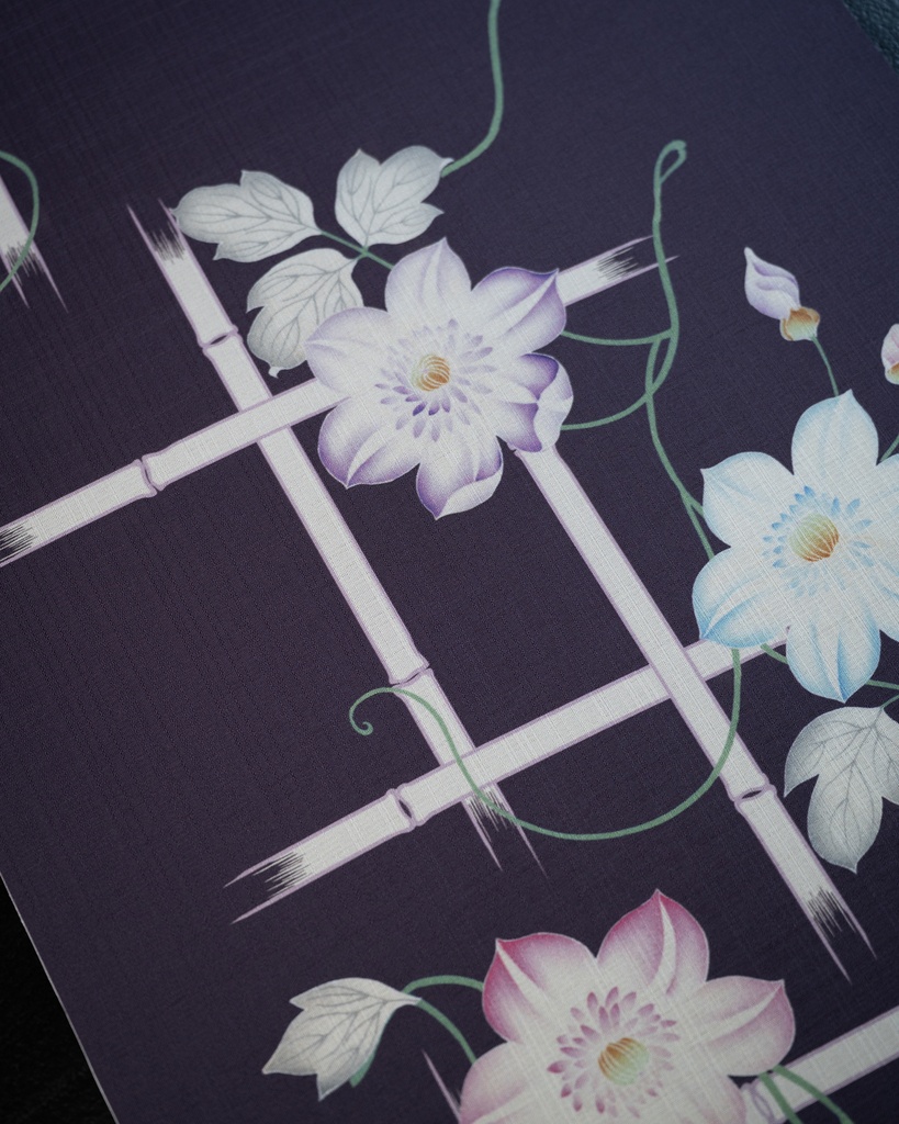受注（２ヶ月）花火の花　セオアルファ反物
