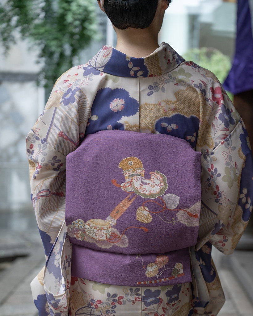 即納 天上の調べ お仕立て上がり名古屋帯