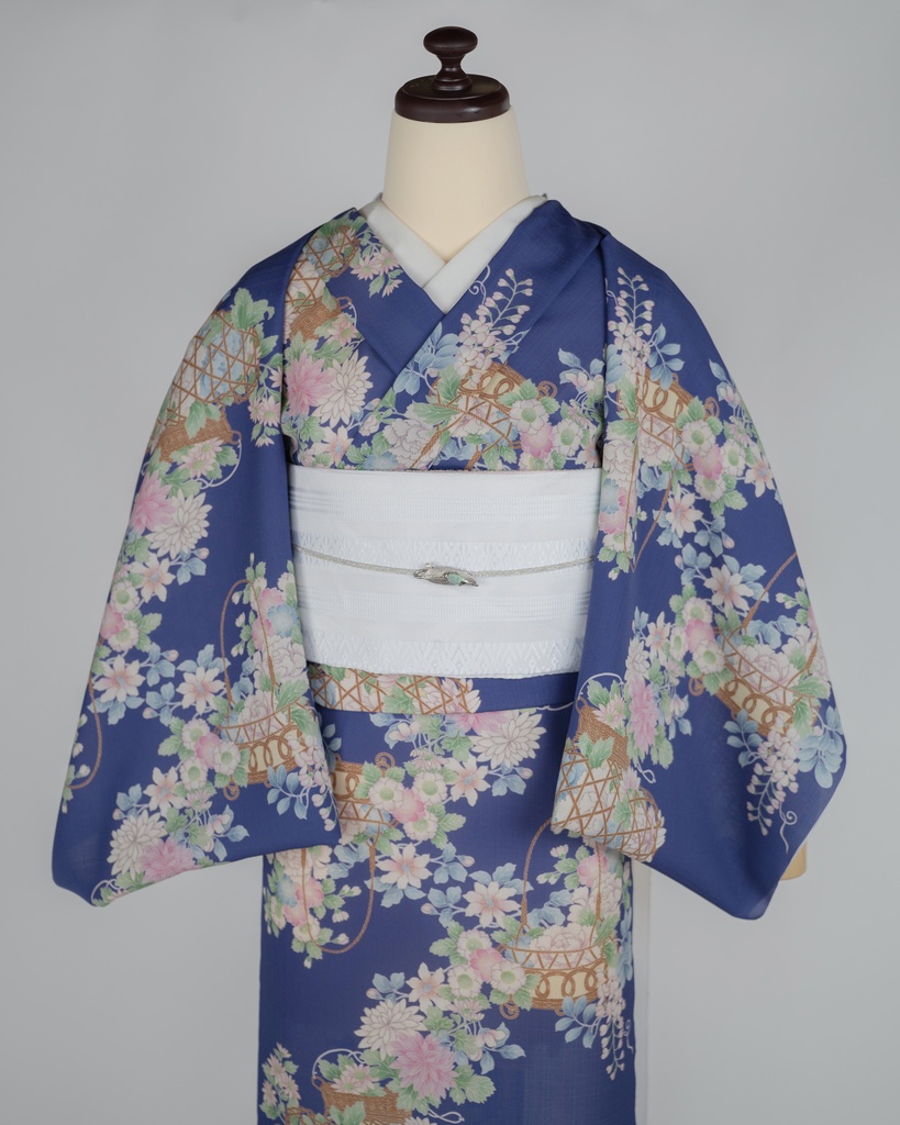 即納: 花籠 セオアルファ反物