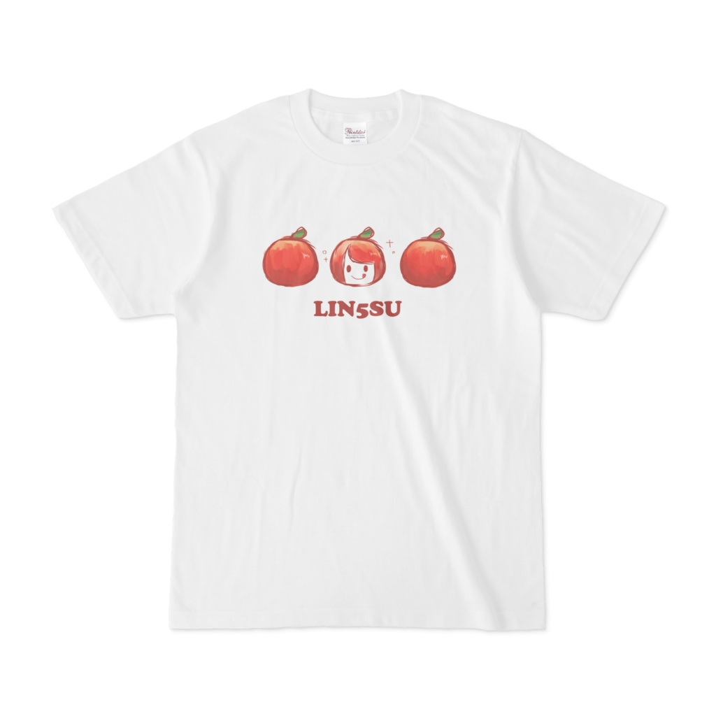 りんごすTシャツ りんごバージョン