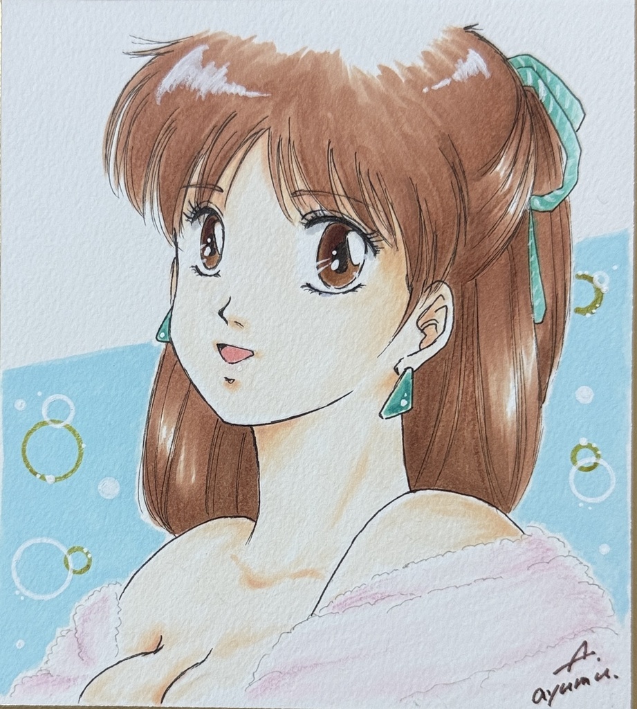 ミニ色紙(寸松庵サイズ)