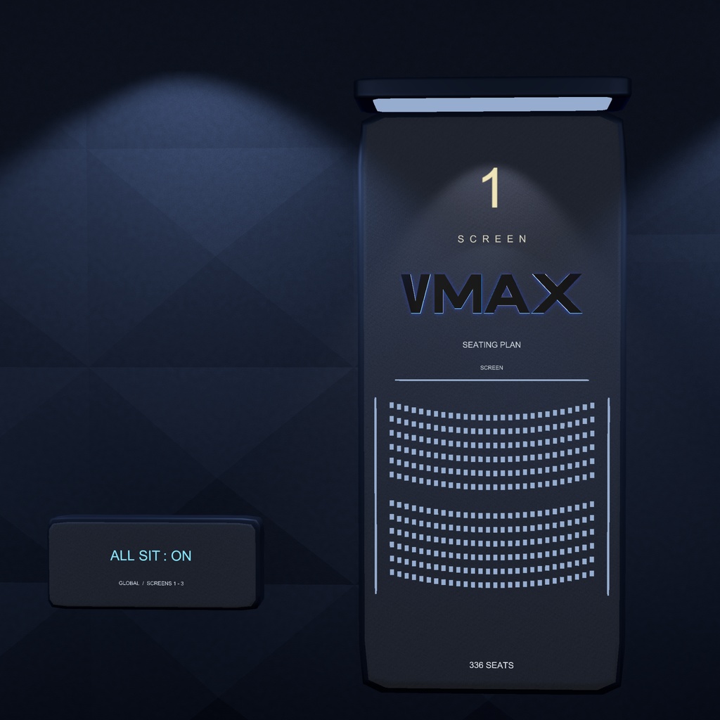 VMAX CINEMA【販売ワールド】 VRChat向けシネマ・ワールド