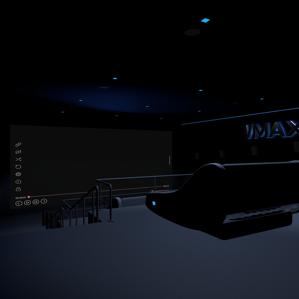 VMAX CINEMA【販売ワールド】 VRChat向けシネマ・ワールド