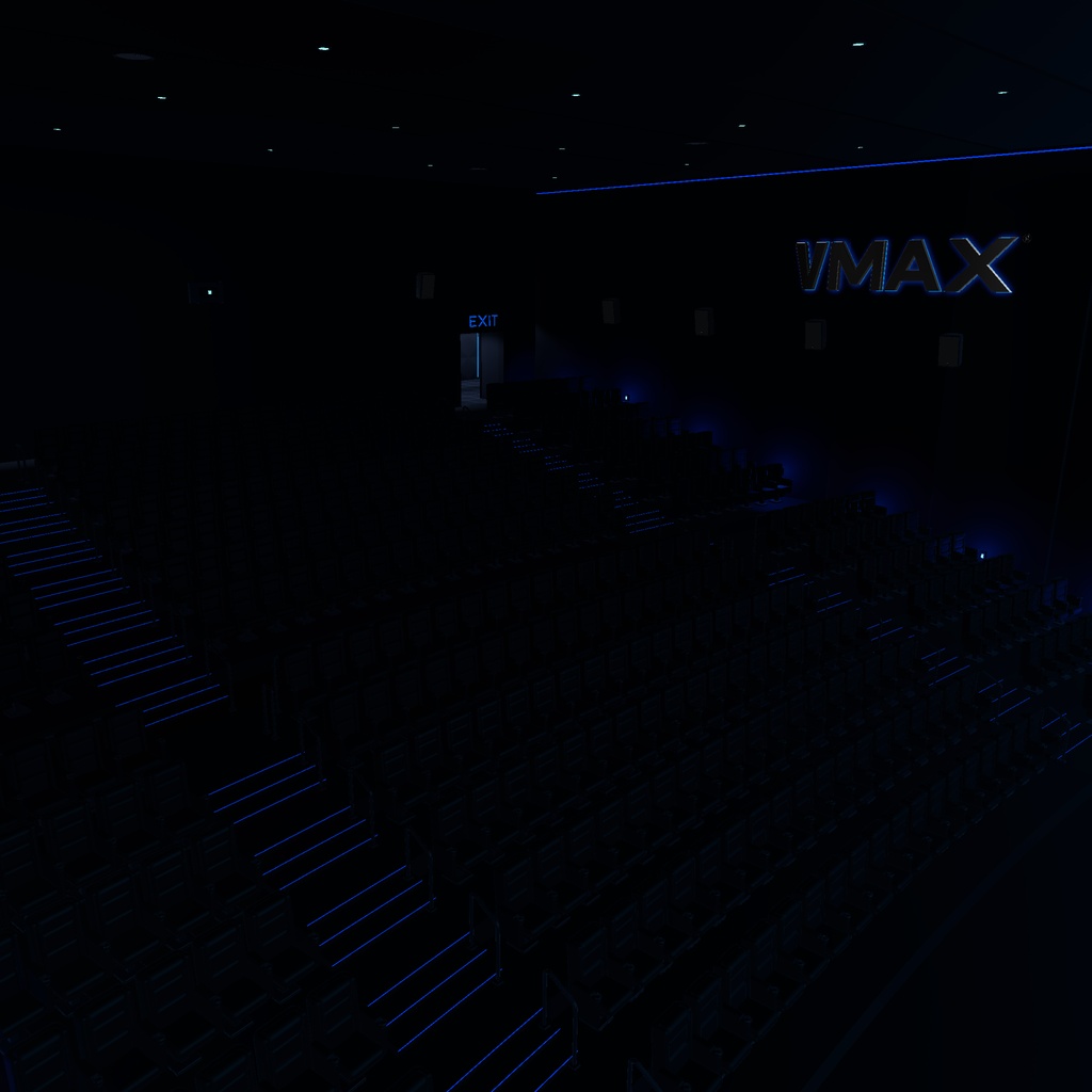 VMAX CINEMA【販売ワールド】 VRChat向けシネマ・ワールド