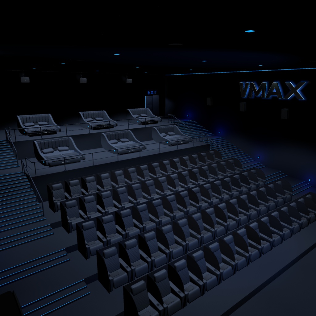 VMAX CINEMA【販売ワールド】 VRChat向けシネマ・ワールド