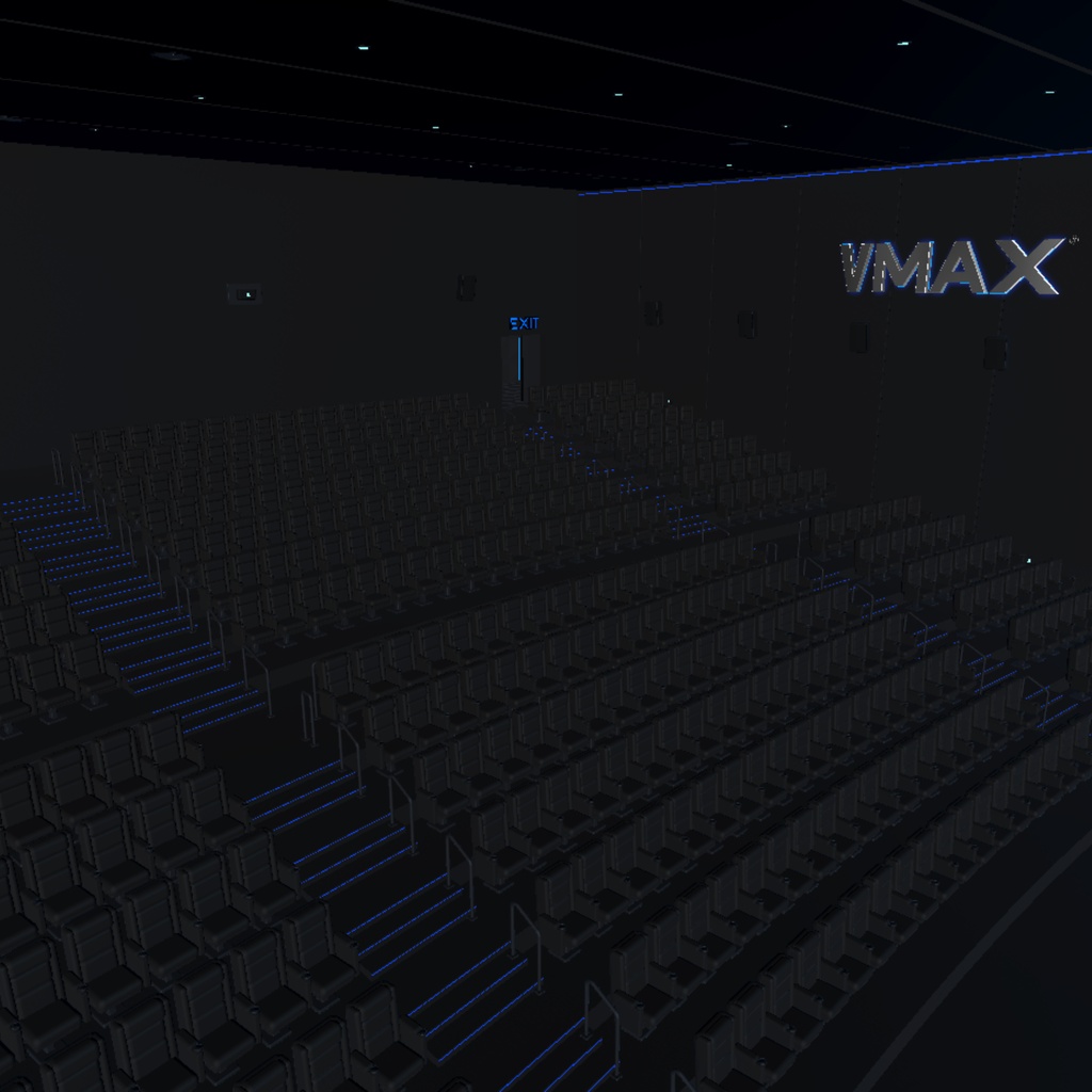 VMAX CINEMA【販売ワールド】 VRChat向けシネマ・ワールド