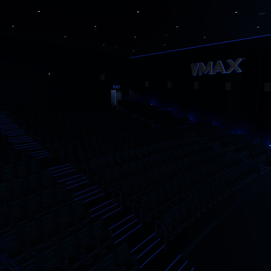 VMAX CINEMA【販売ワールド】 VRChat向けシネマ・ワールド