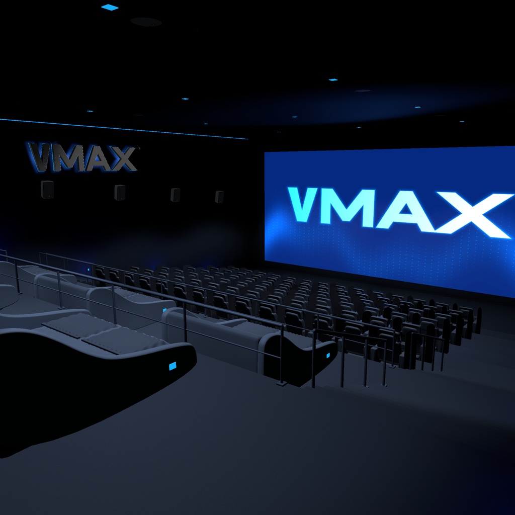VMAX CINEMA【販売ワールド】　VRChat向けシネマ・ワールド